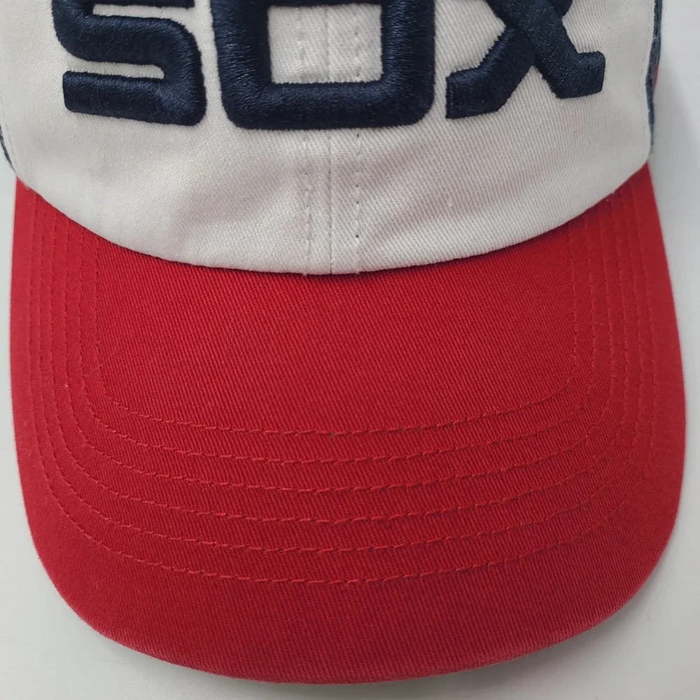 Chicago White Sox Hat Fitted M 47 Brand Franchise White Blue Red MLB Baseball